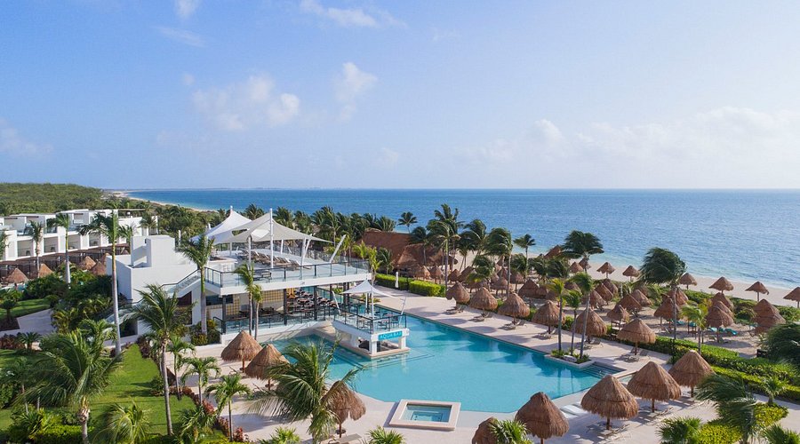 Finest Playa Mujeres luxury all-inclusive resort with beachfront pools and modern family-friendly accommodations near Cancun.
