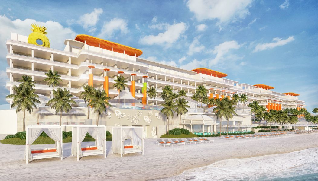 Nickelodeon Hotels and Resorts Riviera Maya family-friendly all-inclusive resort with themed water attractions and suites.